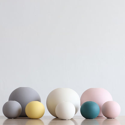 NOLYA Orb Ceramic Vase